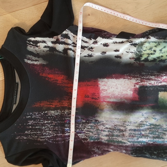 DIDIER PARAKIAN Colorful Dress with pockets sz SM - Picture 6 of 6